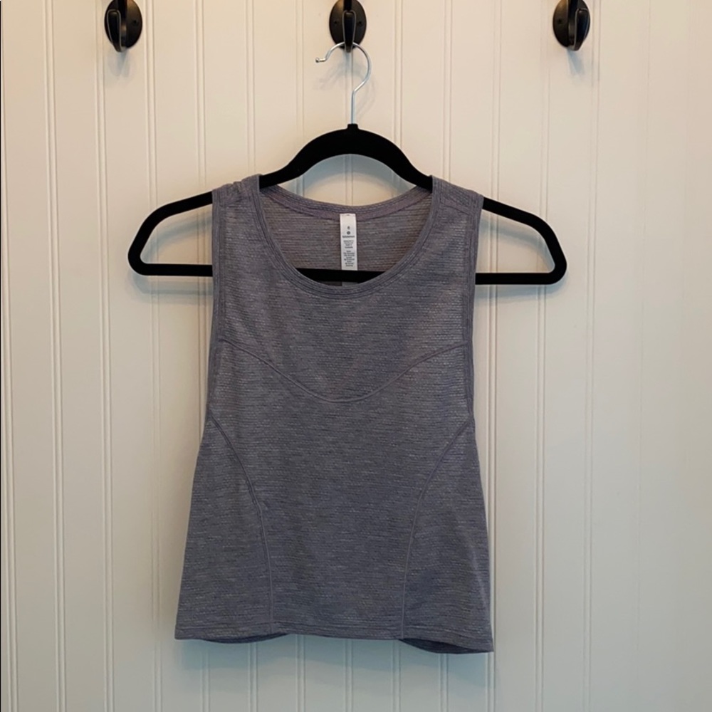 NWOT, never worn, Lululemon Stronger as One Crop